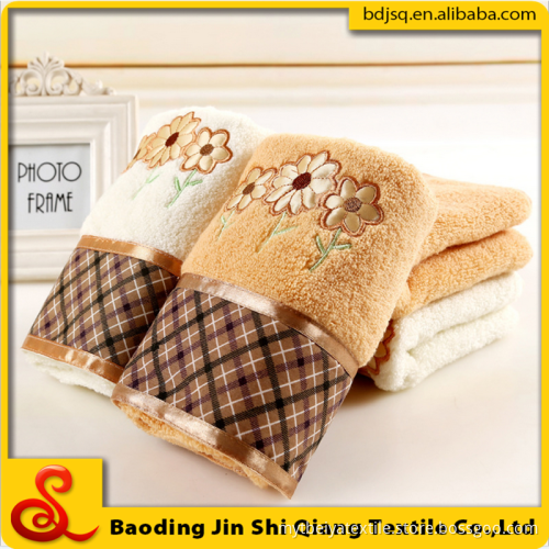 high grade custom hand towel gift packing ideas for wedding 100% cotton